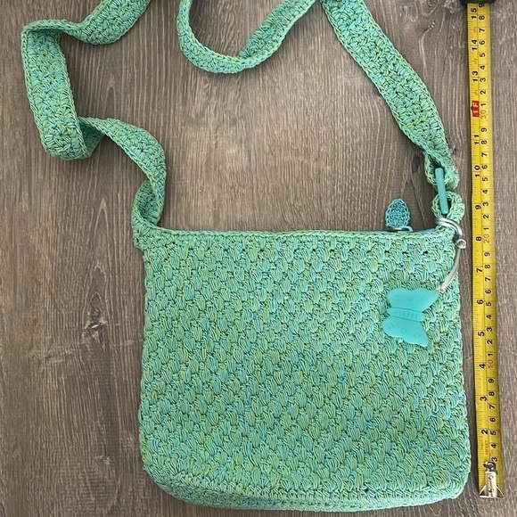 Blue and Green Purse - Picture 5 of 5